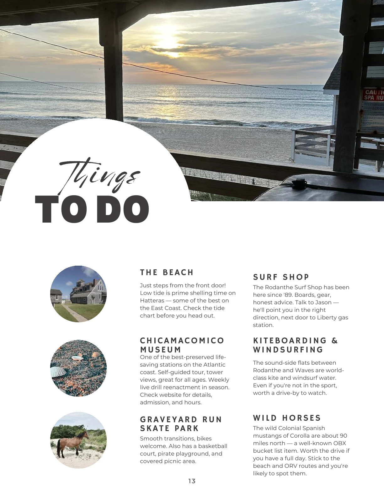 Salt & Sand Welcome Guide page 15